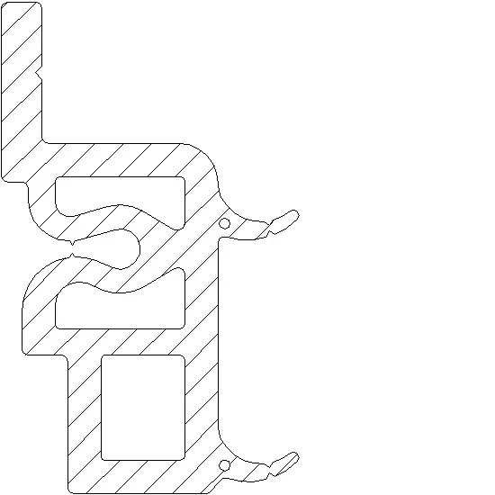 Зображення Ущільнення для з'єднувального профілю [080.9299]