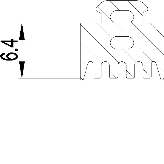 Зображення Ущільнювач SG 6.4 мм [080.9300]