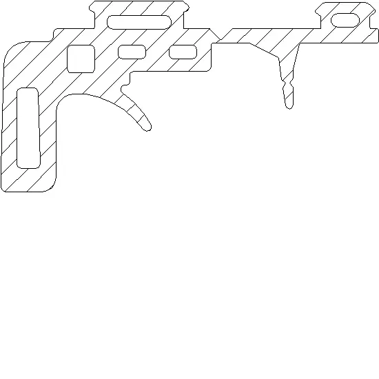 Зображення Ущільнення для з'єднувального профілю [080.9304]