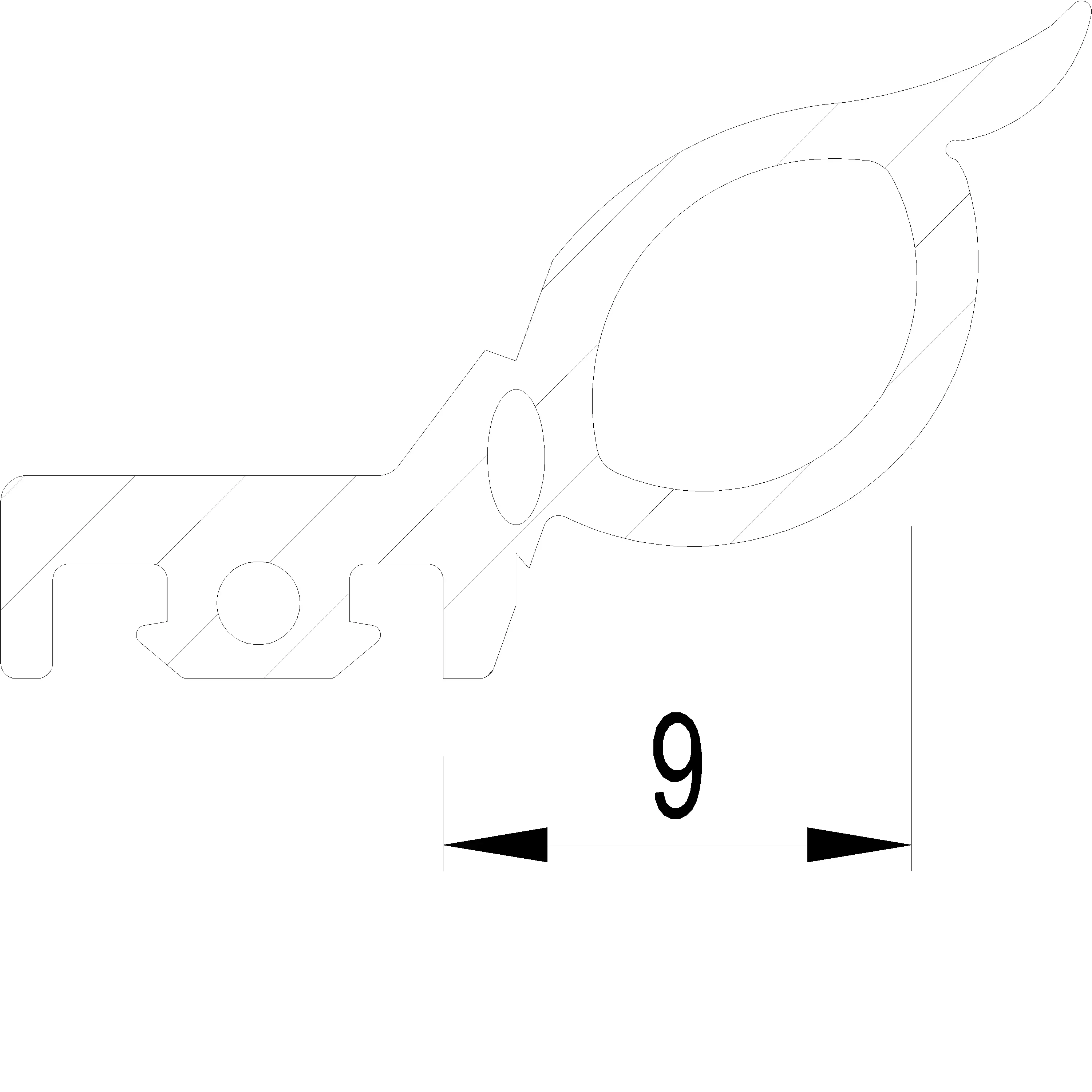 Зображення Ущільнювач скління [080.9347]
