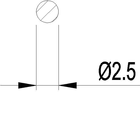 Зображення Ущільнювач 2.5 мм [080.9379]