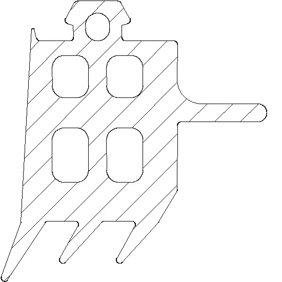 Зображення Ущільнювач для сухого скління 19 мм [080.9401]