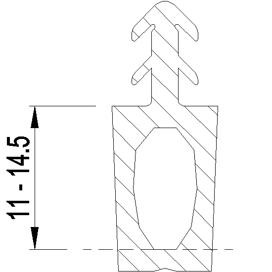 Зображення Розділюючий ущільнювач 11-14.5 мм [080.9520]