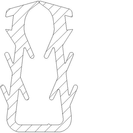 Зображення Ущільнювач скління 8 мм [080.9582]