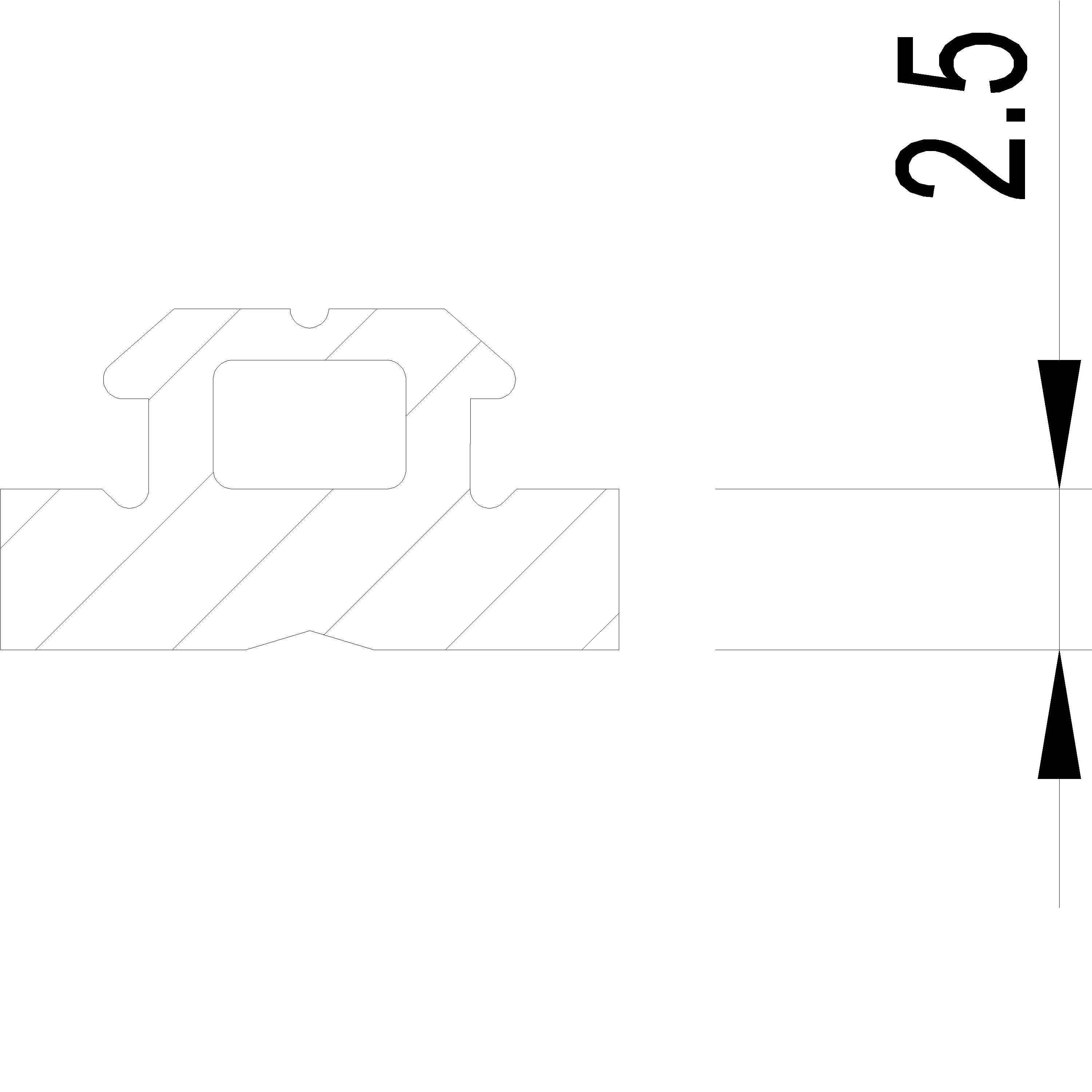Зображення Розділюючий ущільнювач 2.5 мм [080.9614]