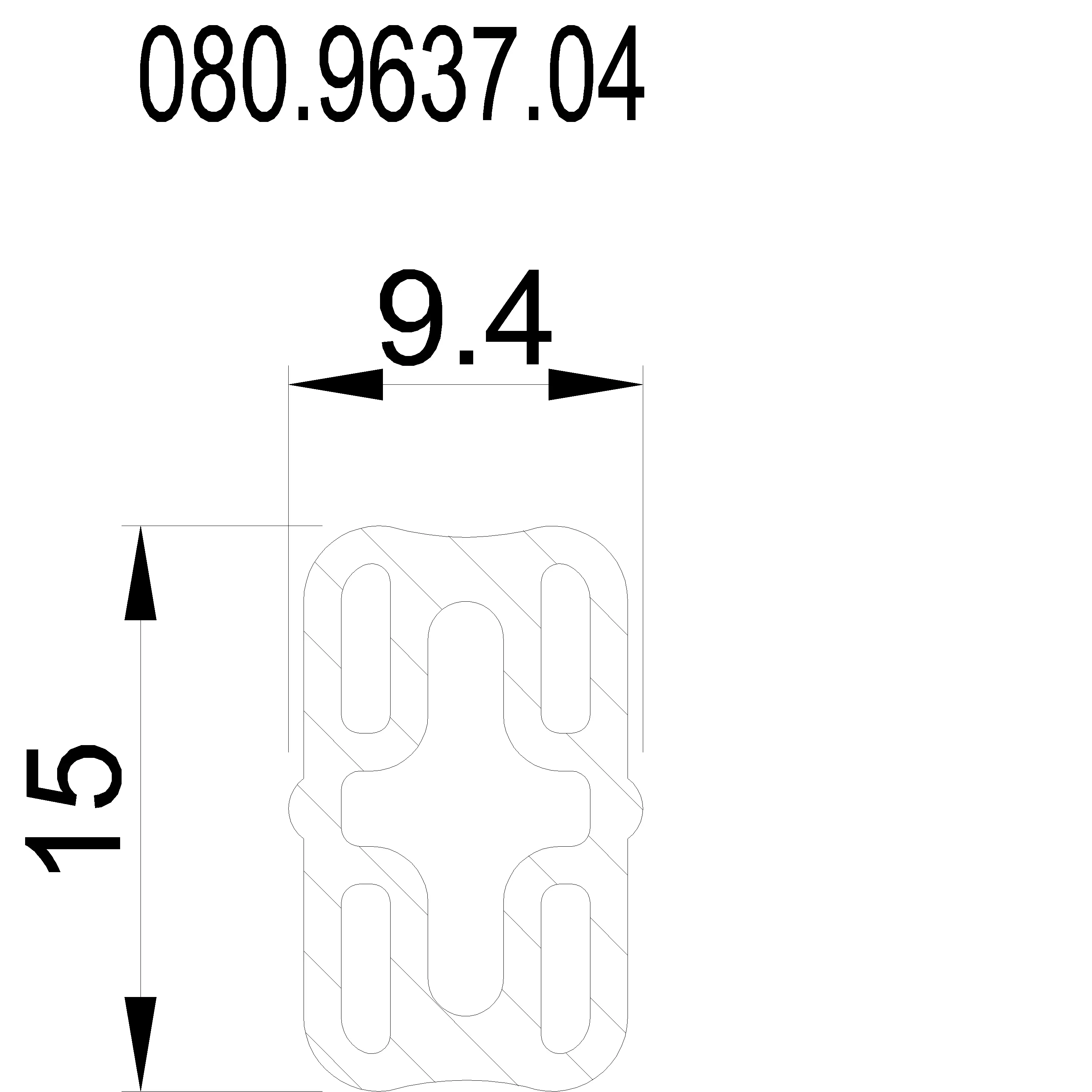 Зображення Ущільнювач з'єднувальний [080.9637]