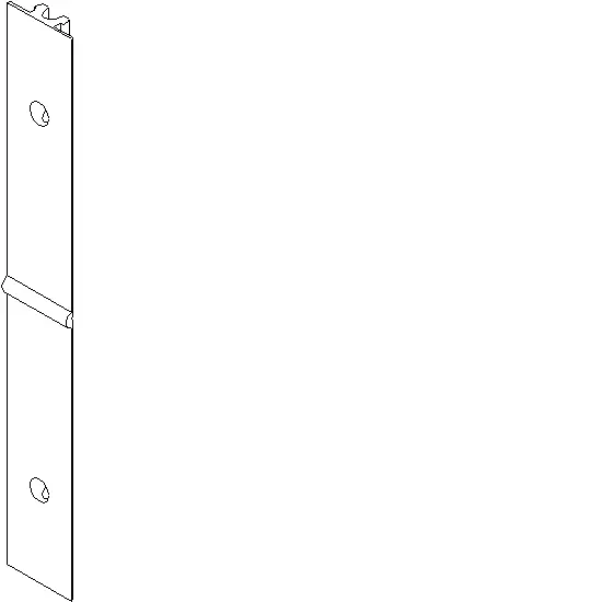 Зображення Торцевий ущільнювач кутових планок регульований [080.9708]