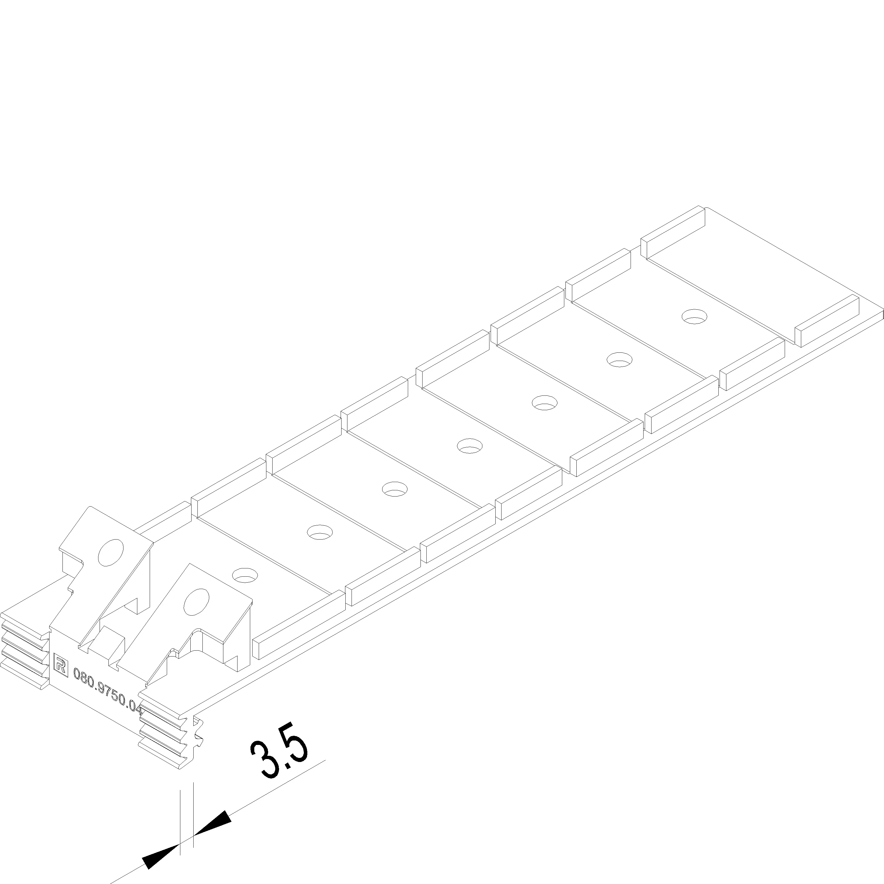 Зображення Торцевий ущільнювач 3.5 мм [080.9750]