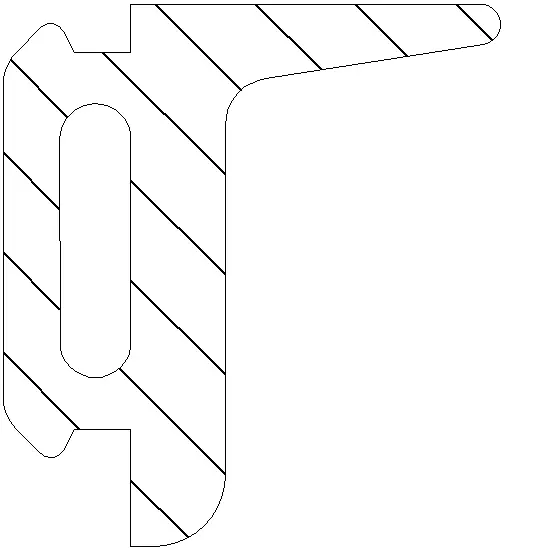 Зображення Ущільнення для з'єднувального профілю [080.9801]