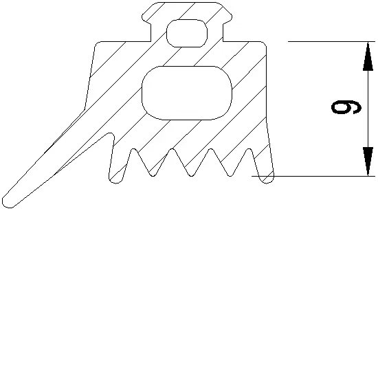 Зображення Ущільнювач скління 9 мм [080.9820]