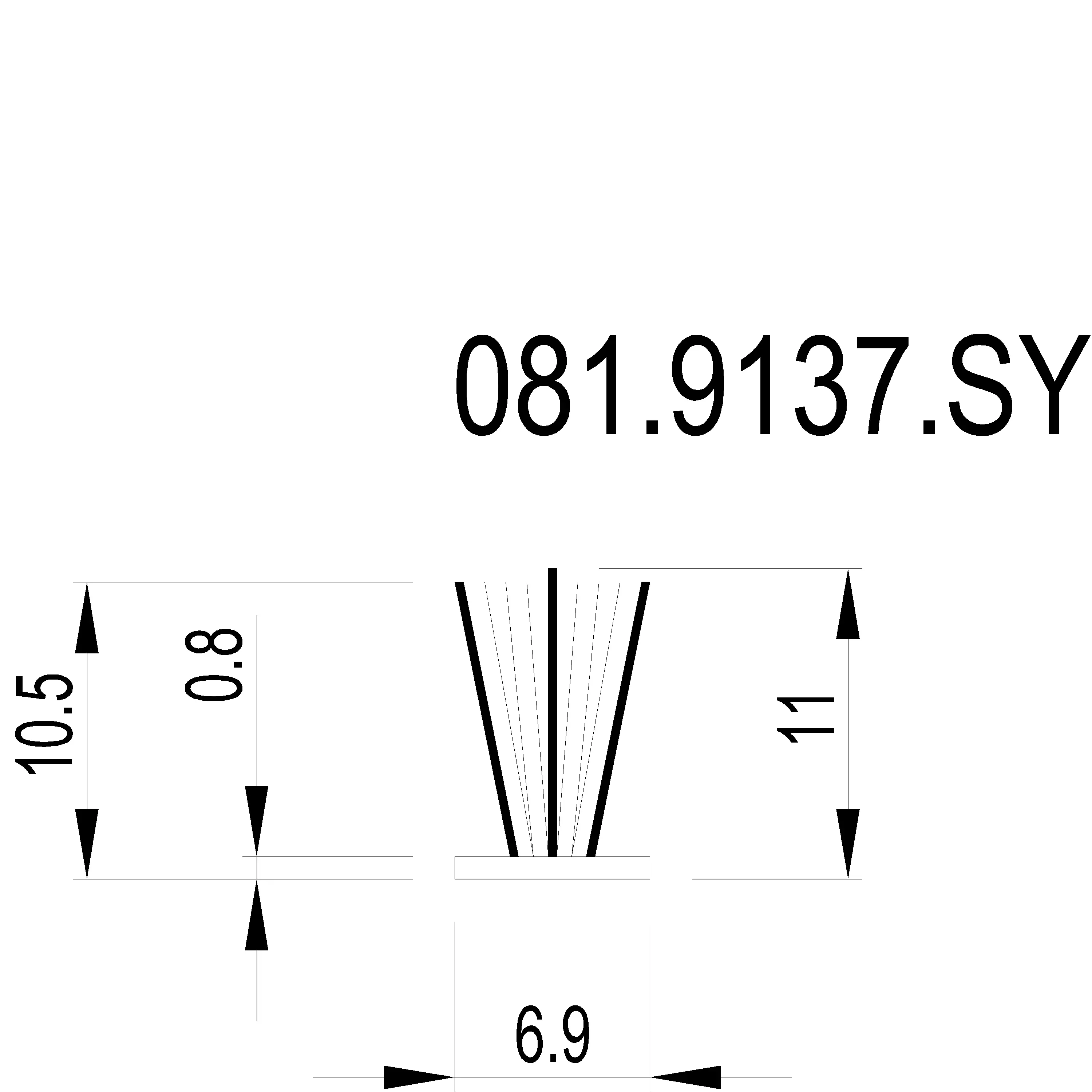 Зображення Щіткове ущільнення [081.9137.SY]