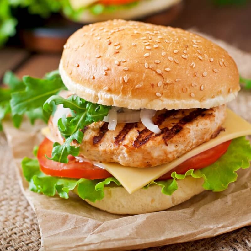 Patiala food hub - Chicken burger