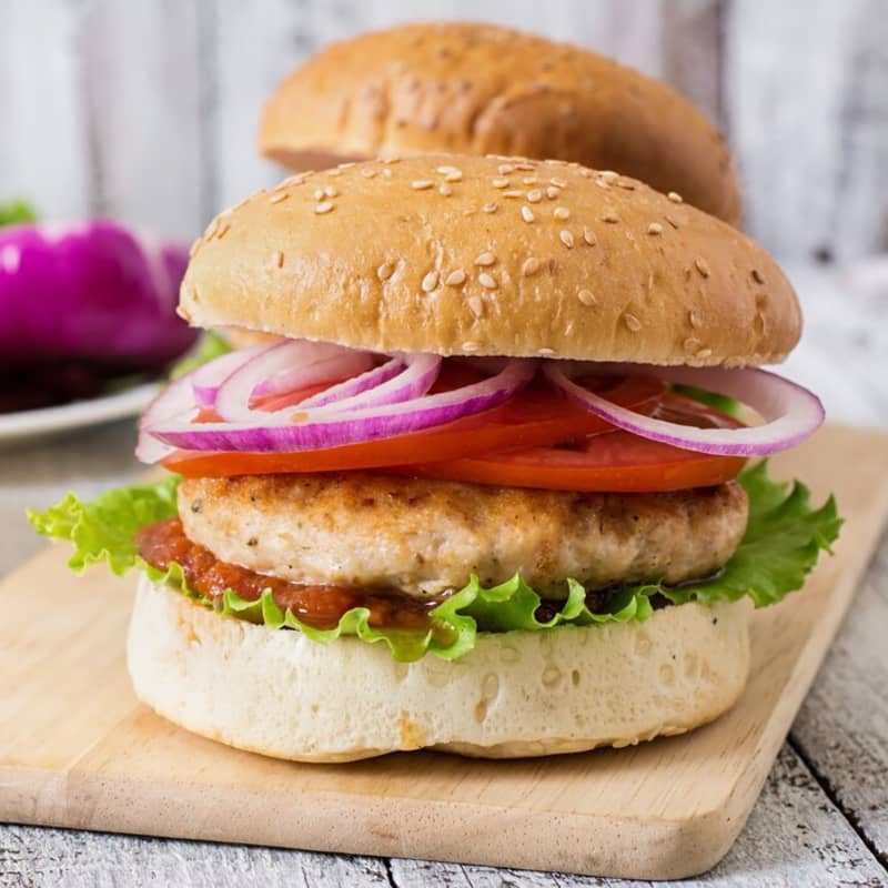 Patiala food hub - Paneer burger