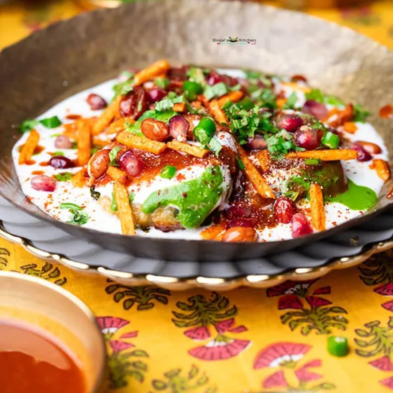 Patiala food hub - Chaat Papdi