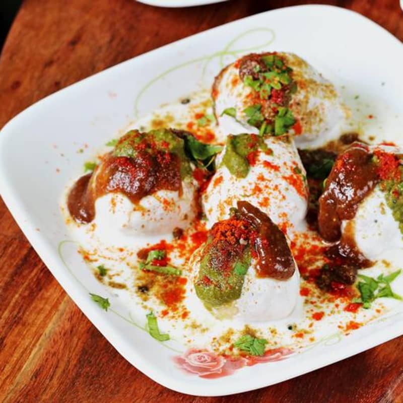 Patiala food hub - Dahi Bhalla