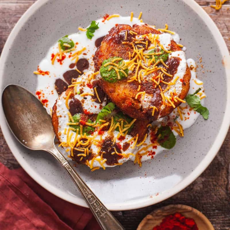 Patiala food hub - Aloo Tikki Chaat