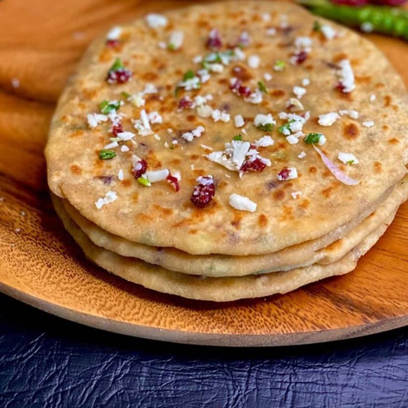 Patiala food hub - Paneer Paratha (2)