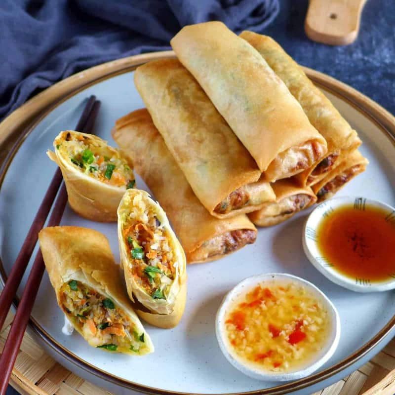 Patiala food hub - Spring Roll (8 small pieces)