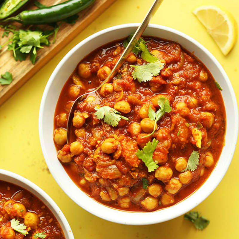 Patiala food hub - Channa masala