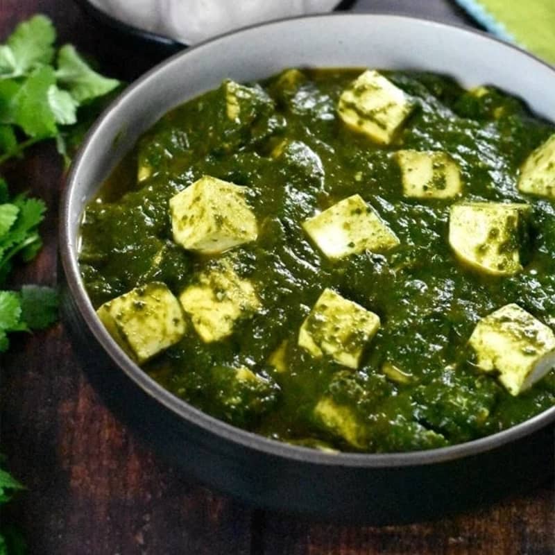 Patiala food hub - Palak Paneer