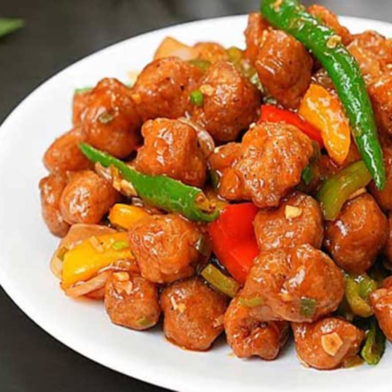 Patiala food hub - Soya Chilli