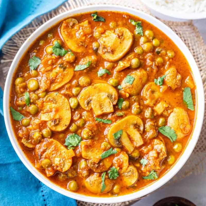 Patiala food hub - Matar mushroom