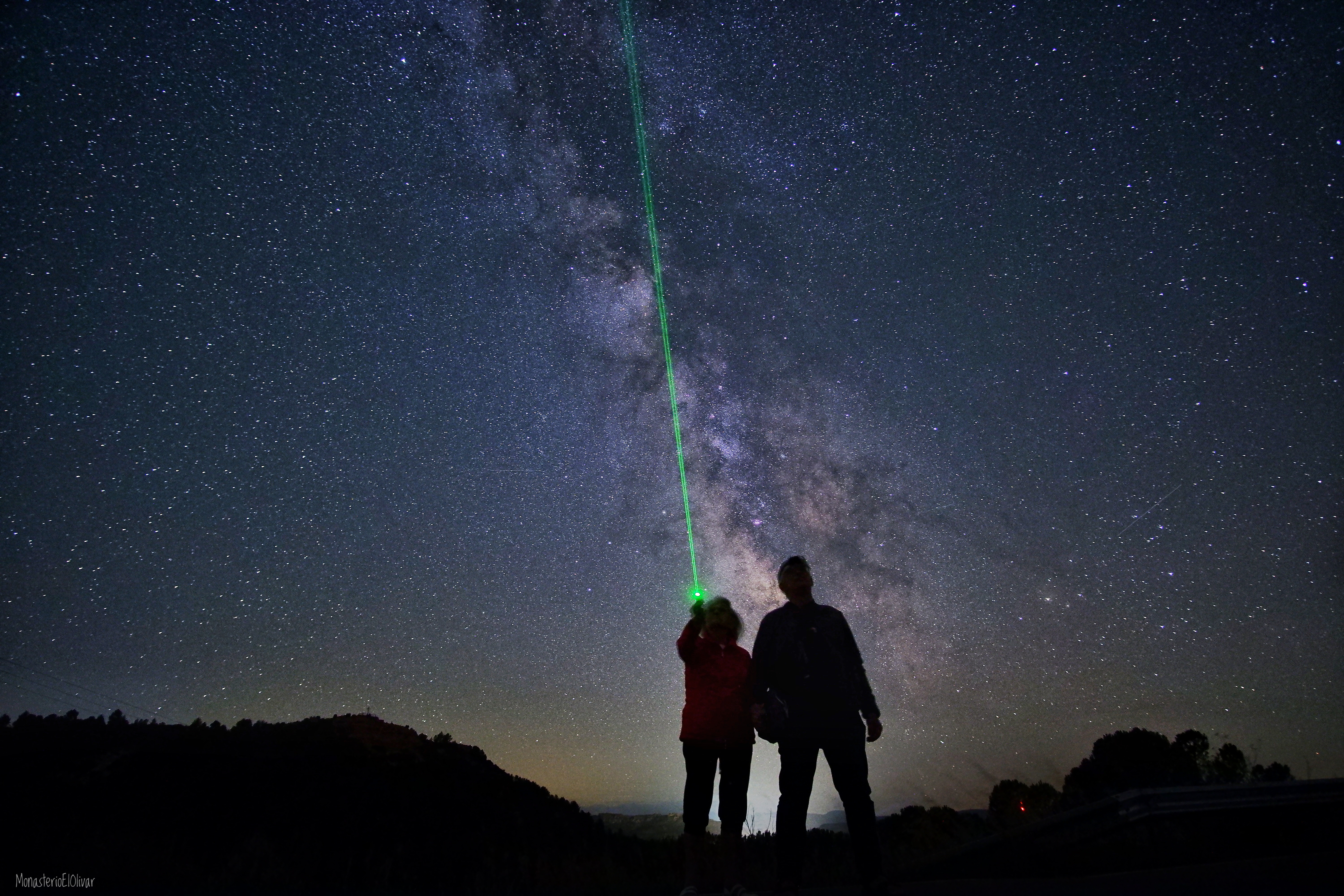 Cielo estrellado de Estercuel