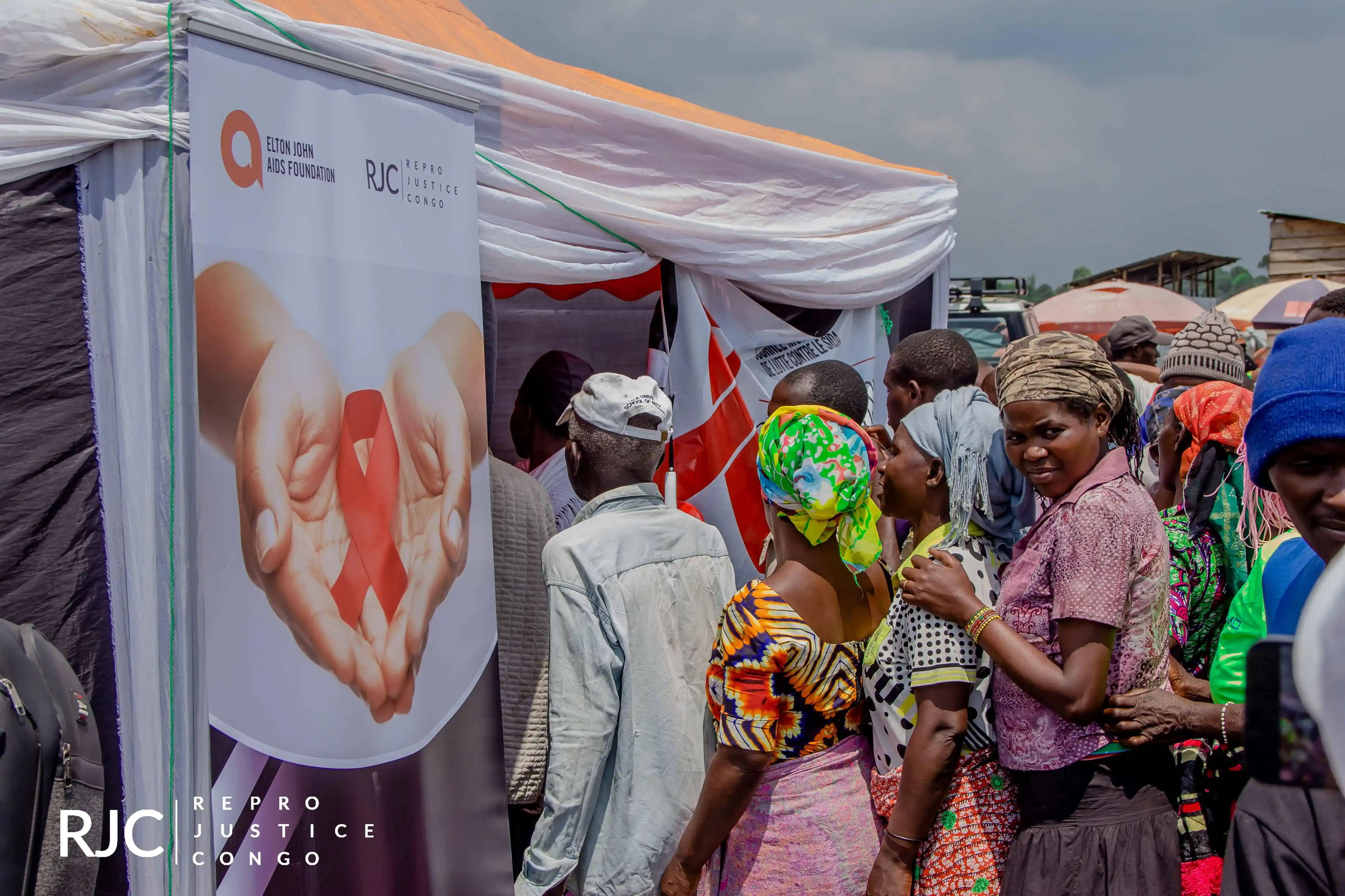 Celebration of World AIDS Day at the Bulengo Camp