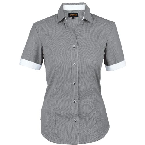 Barron Clothing | Ladies Chicago Blouse Short Sleeve