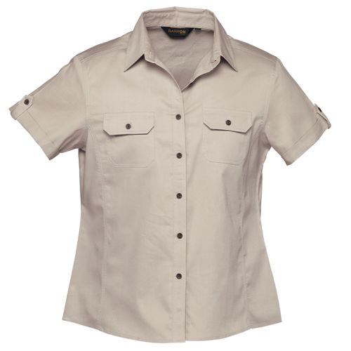 Barron Clothing | Ladies Plain Bush Shirt