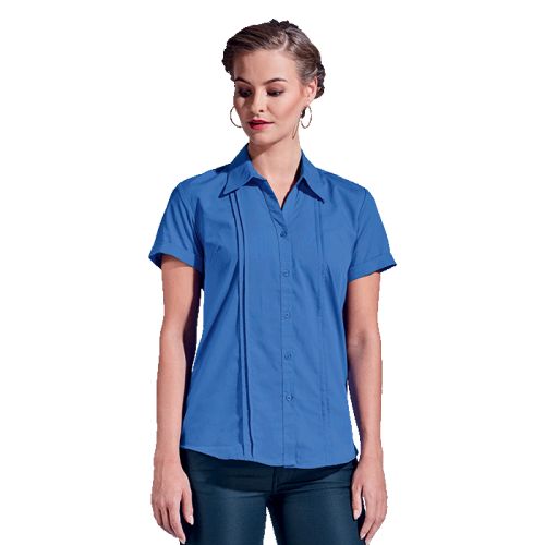 Barron Clothing | Ladies Vogue Blouse Short Sleeve