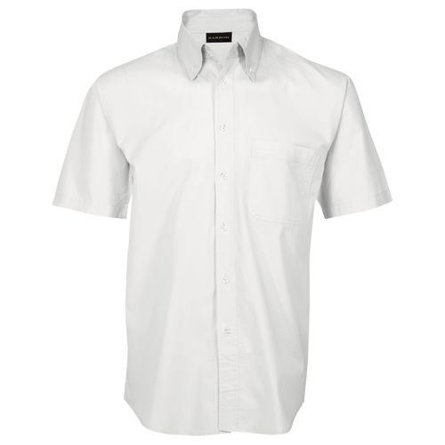 Barron Clothing | Mens Brushed Cotton Twill Lounge Short Sleeve