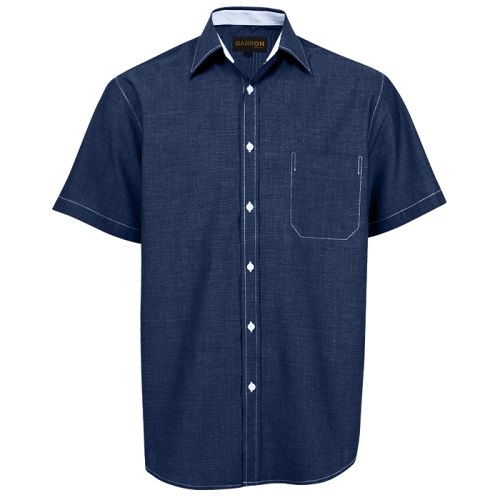 Barron Clothing | Mens Onyx Lounge Short Sleeve