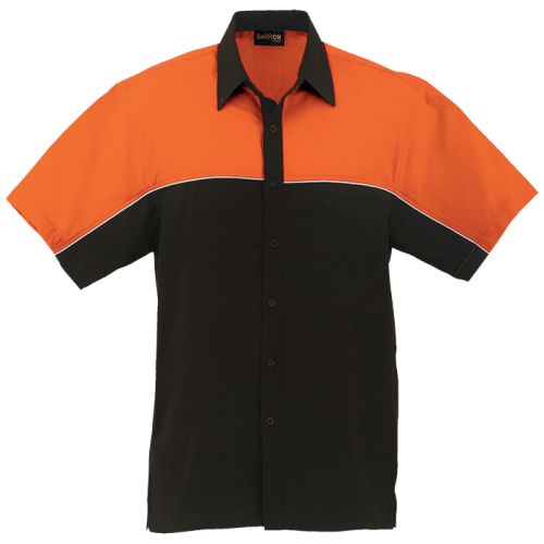 Barron Clothing Mens Racing Pit Shirt