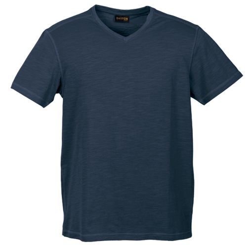 Barron Clothing | Mens Slub V Neck T-Shirt