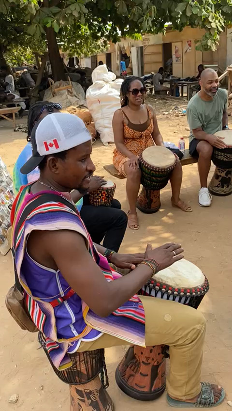 Feel the Beat: Traditional Drumming Experience