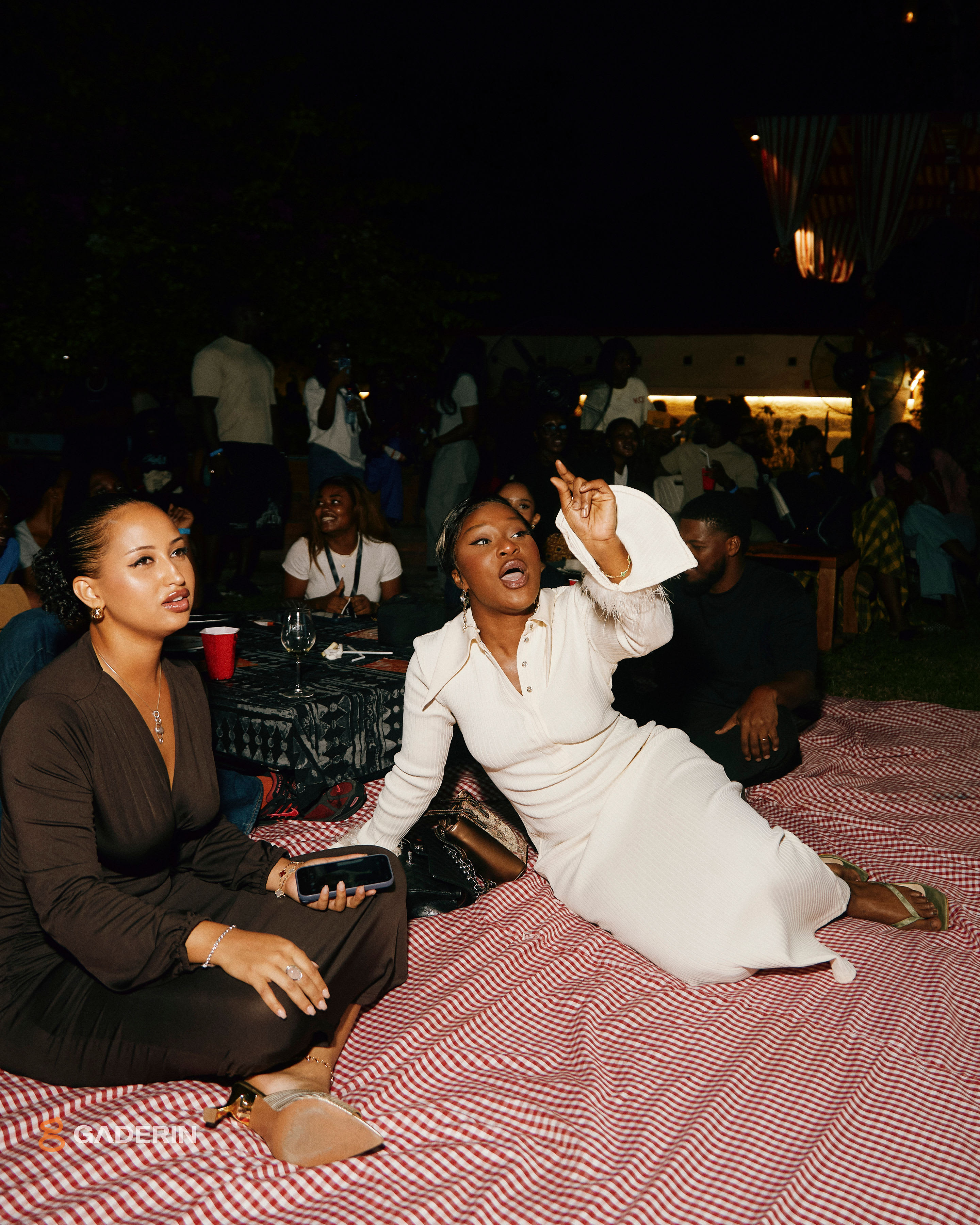 Gaderin Hot Takes presentation night at Accra Art District