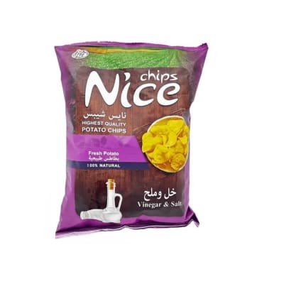 شيبس نايس بطعم الخل و الملح  35غ 42* 