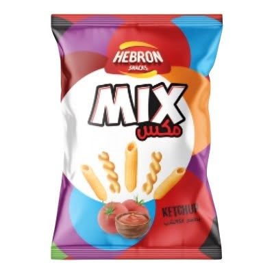 شيبس مكس بطعم الكاتشب 27غ  40* 