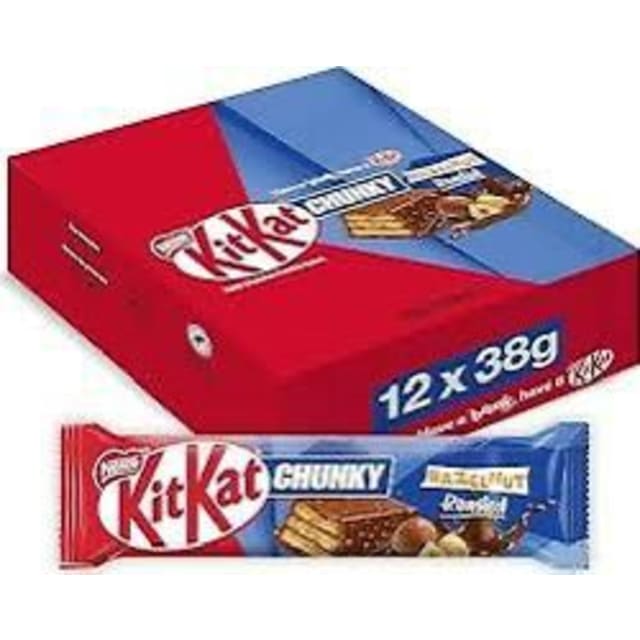كيت كات بندق شنكي 38غ 12*