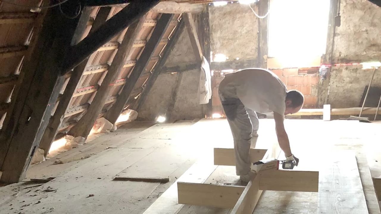 Isolation des combles perdus, TECHNIPLAC