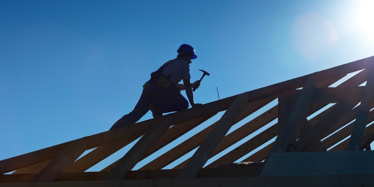 Travaux de couverture sur charpente bois