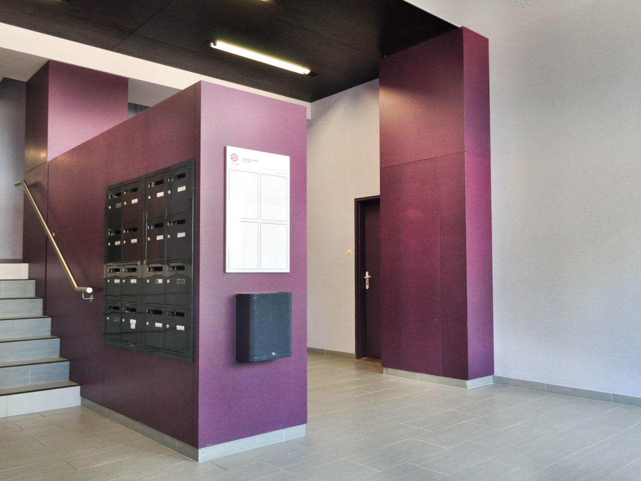 Habillage hall d’immeuble