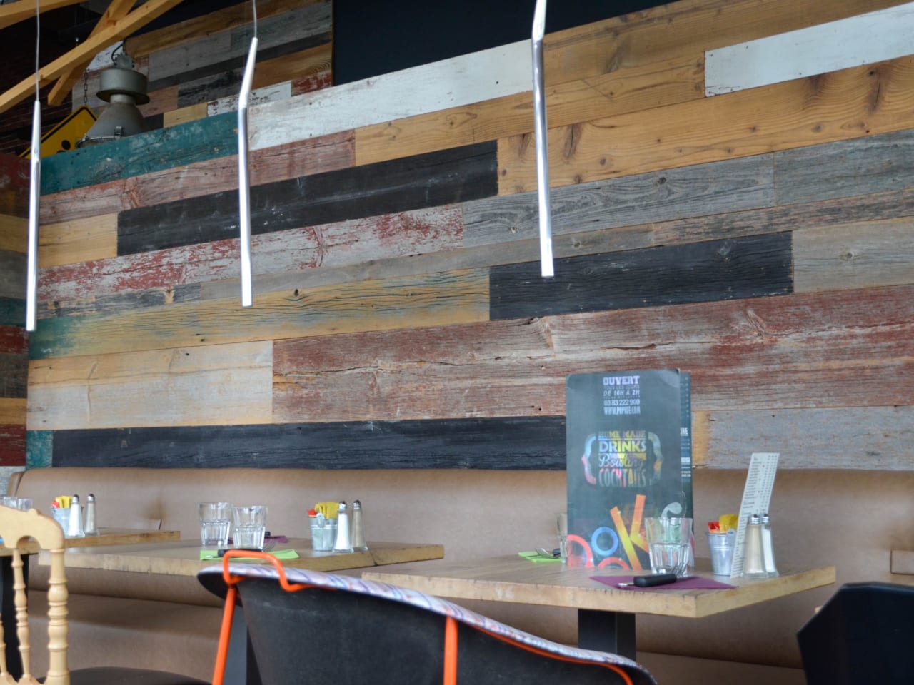 Habillage mural restaurant