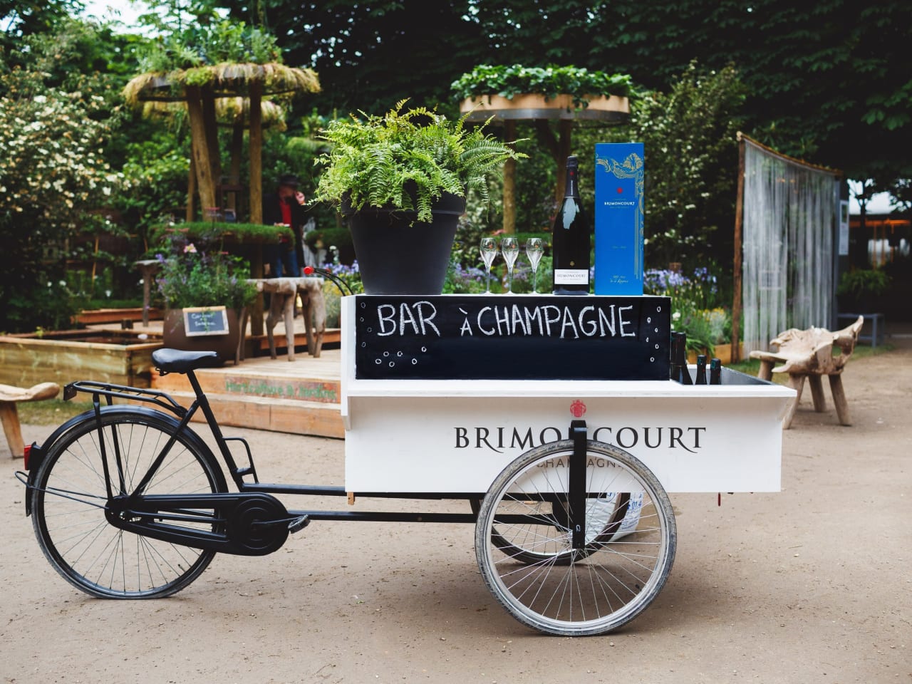 Triporteur pour une Maison de Champagne