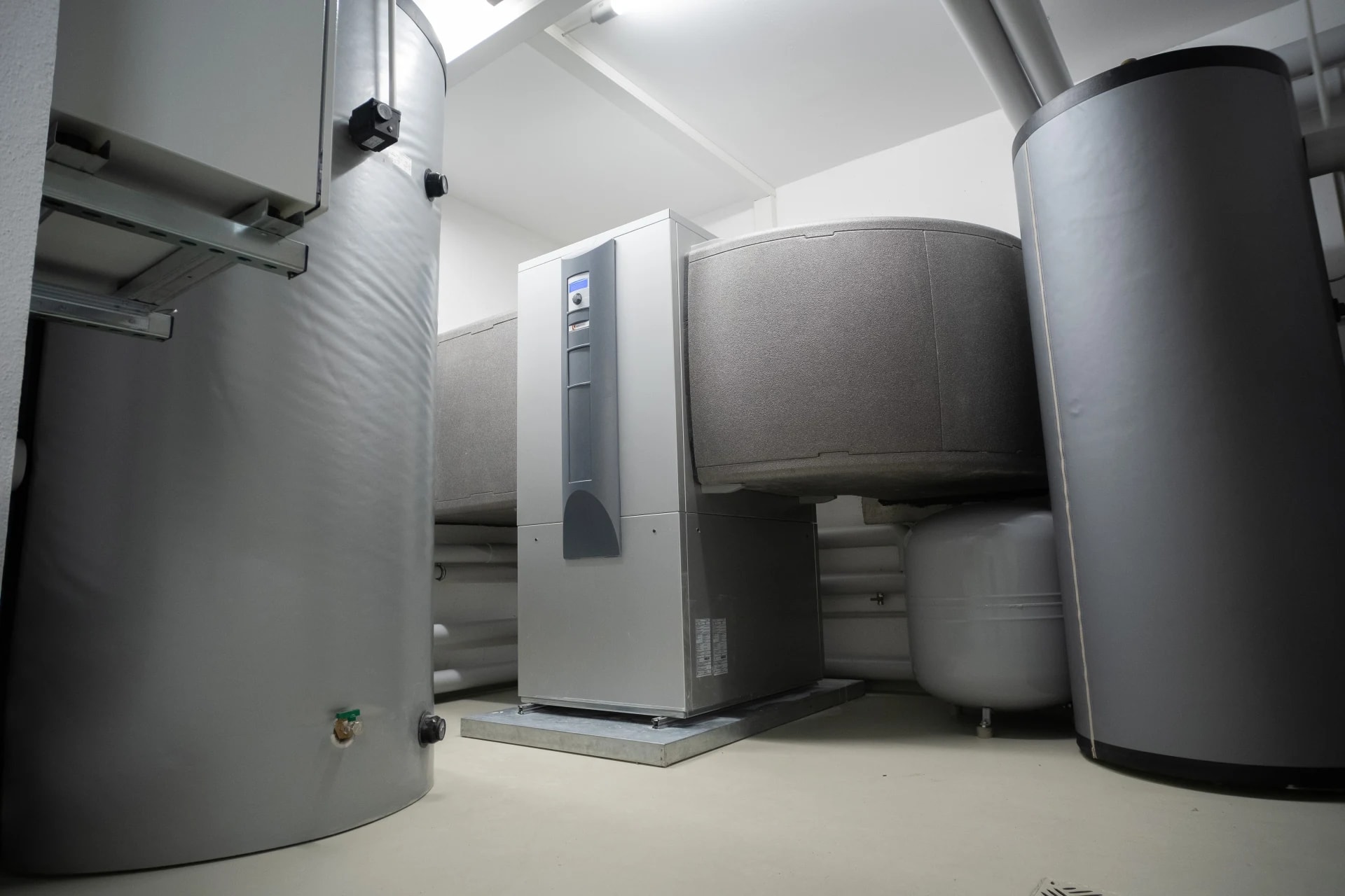 Mise en route d'une installation PAC neuve