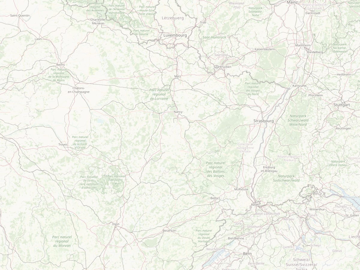 Carte de la zone d'intervention autour de Germonville