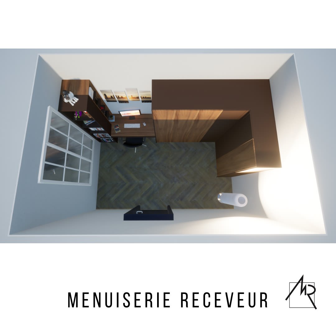 Vue d'ensemble d'une pièce