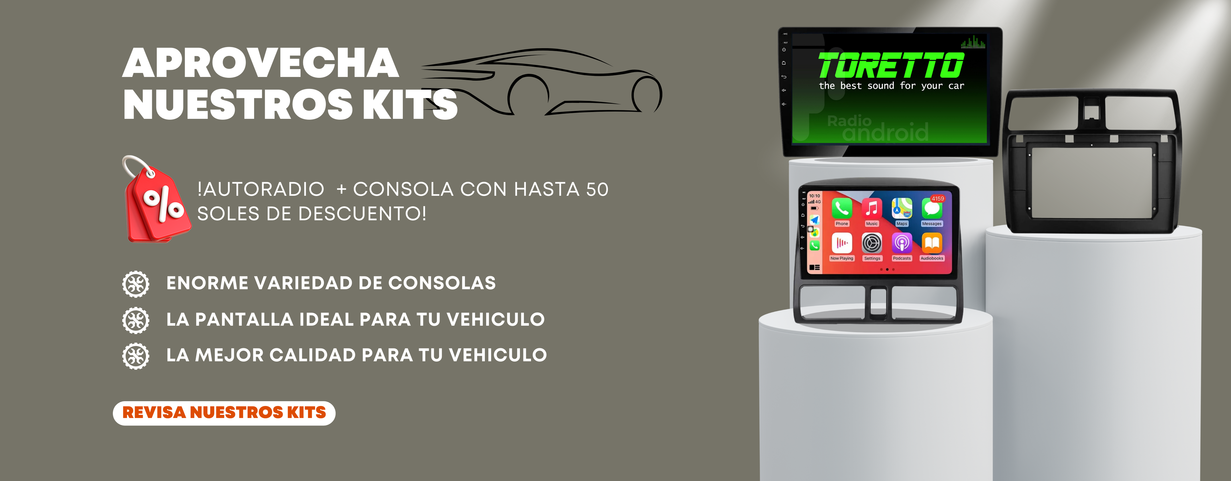 Consolas y Autoradios Android en Peru