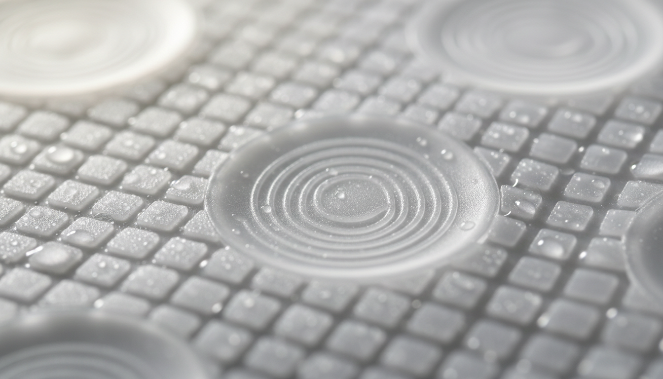 Texture veloutée et couches antidérapantes en TPR, garantissant une adhérence optimale.